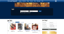 Desktop Screenshot of crushspot.com